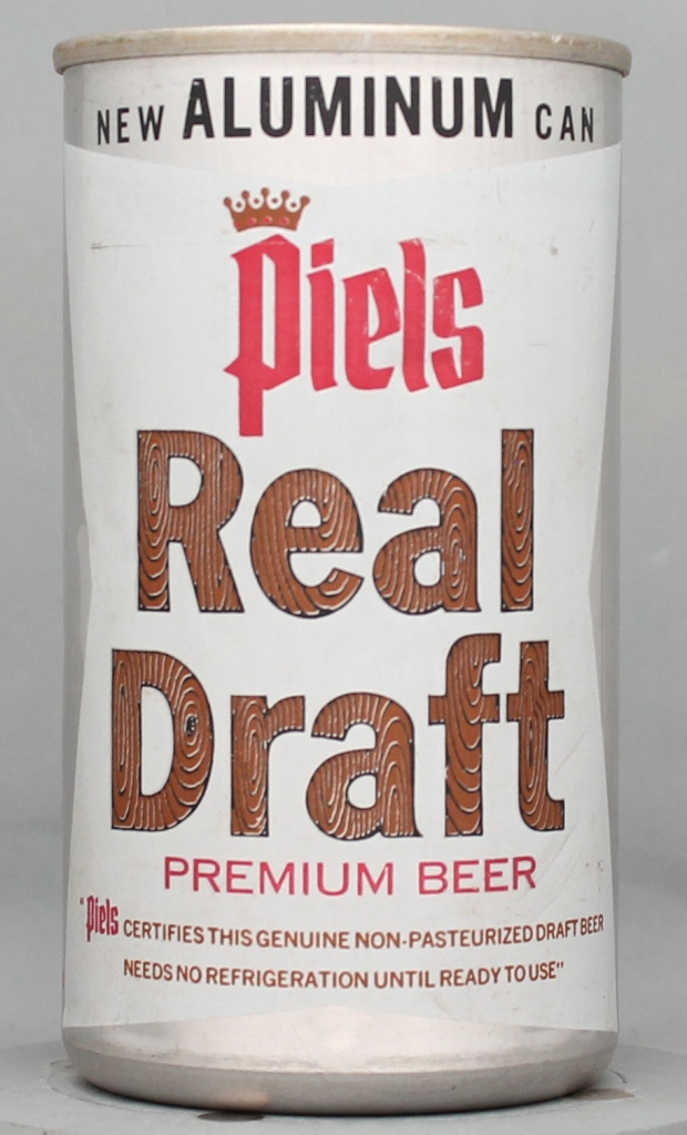 Piels Real Draft Premium Draft 12 Oz Tab Top Can