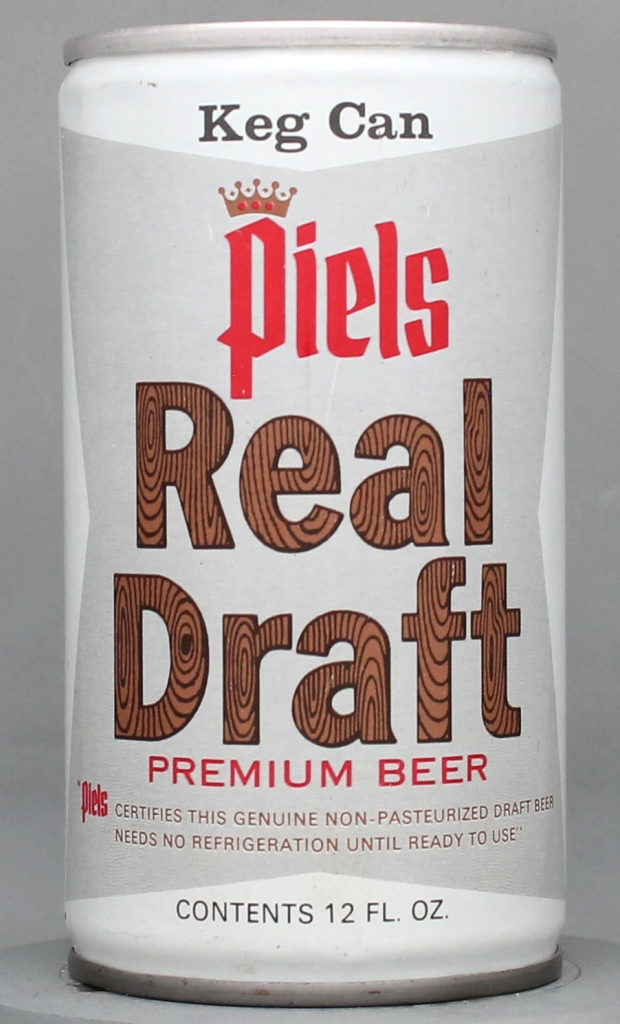 Piels Real Draft Premium Draft 12 Oz Tab Top Can