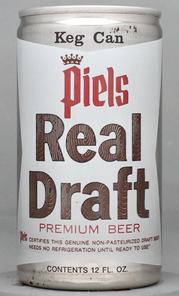 Piels Real Draft Premium Draft 12 Oz Tab Top Can