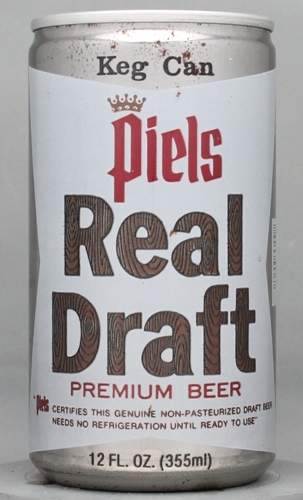 Piels Real Draft Premium Draft 12 Oz Tab Top Can