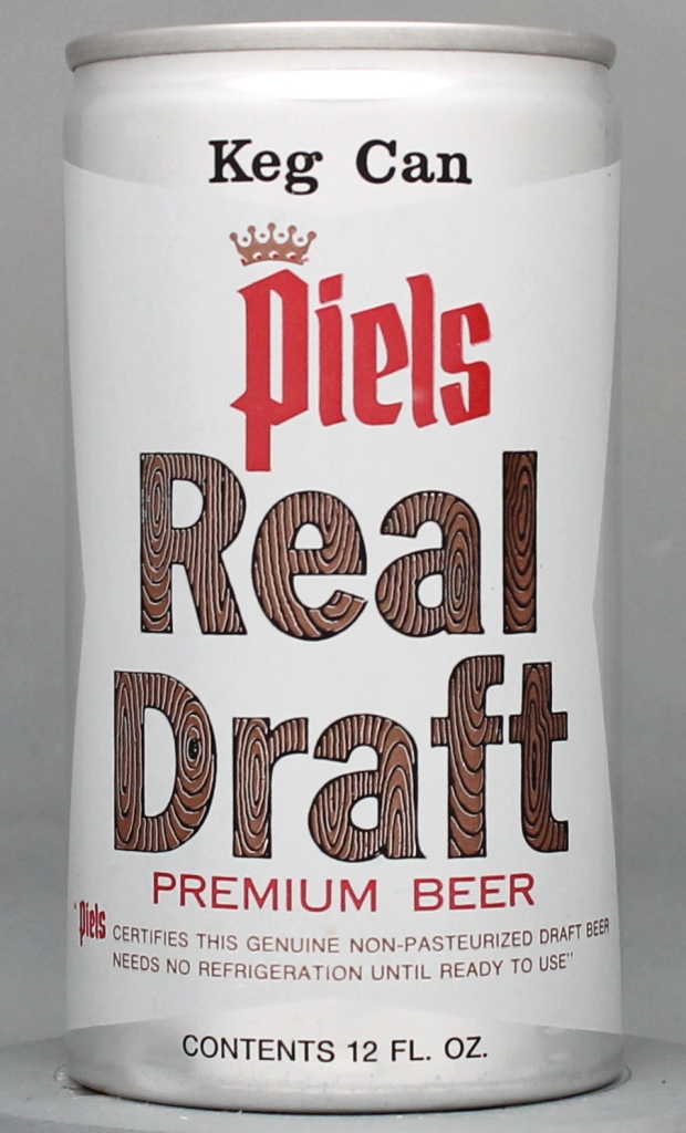 Piels Real Draft Premium Draft 12 Oz Tab Top Can