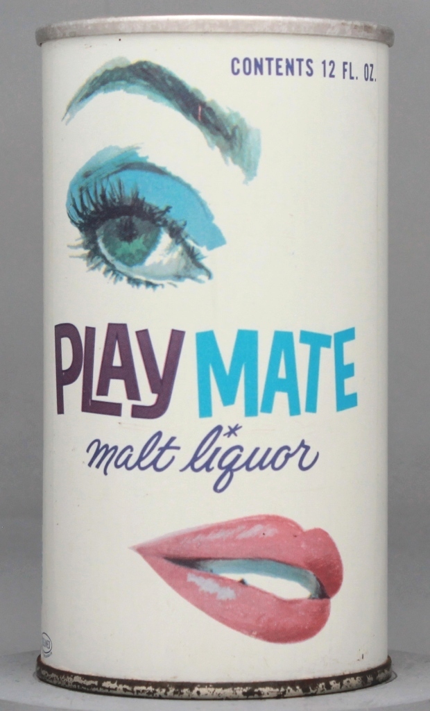 Playmate Malt Liquor 12 Oz Zip/Tab Top Can
