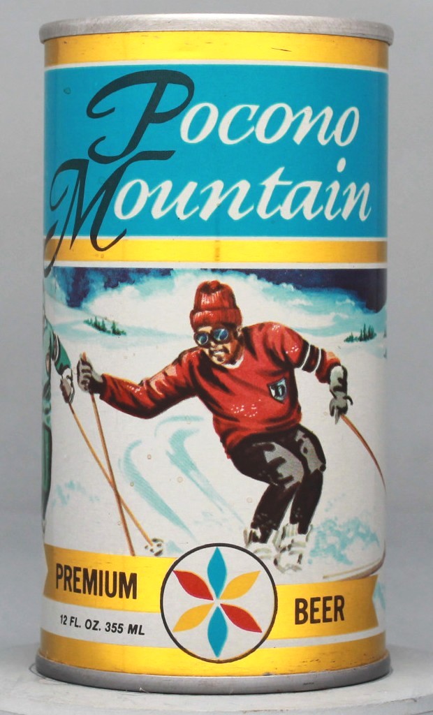 Pocono Mountain Premium Beer 12 Oz Tab Top Can