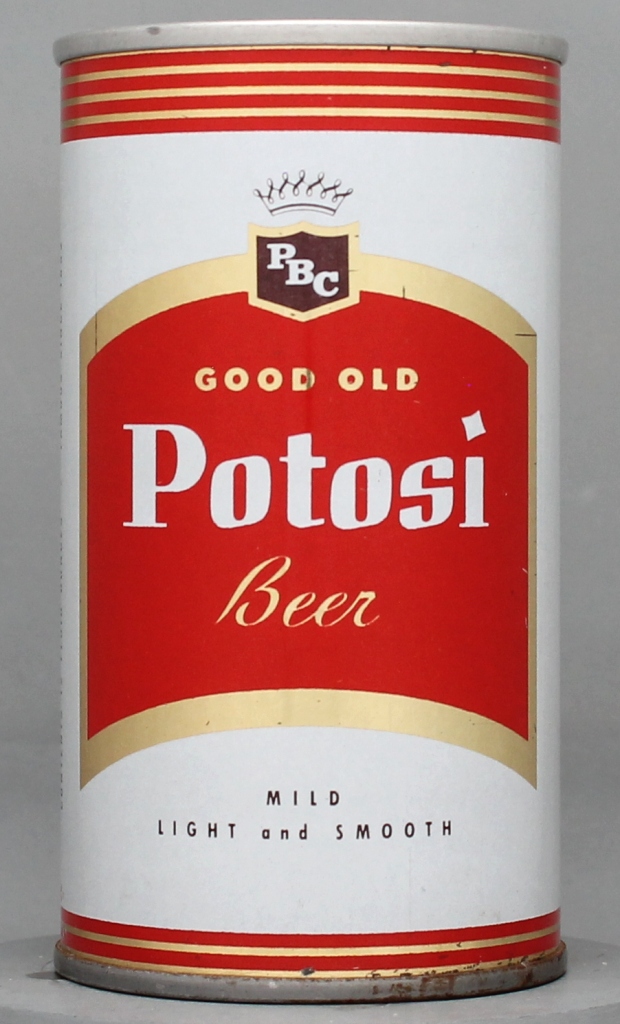 Potosi Good Old Beer 12 Oz Tab Top Can