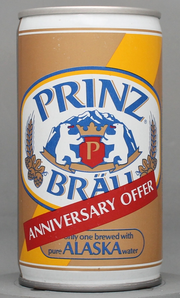 Prinz Brau Beer 12 Oz Tab Top Can