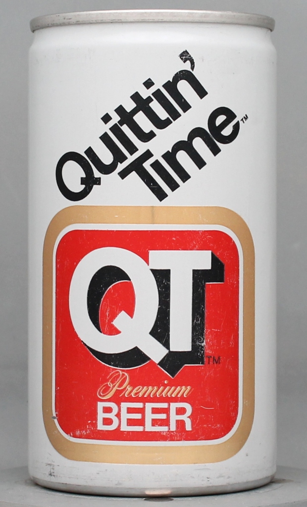 Quittin' Time Premium Beer 12 Oz Tab Top Can