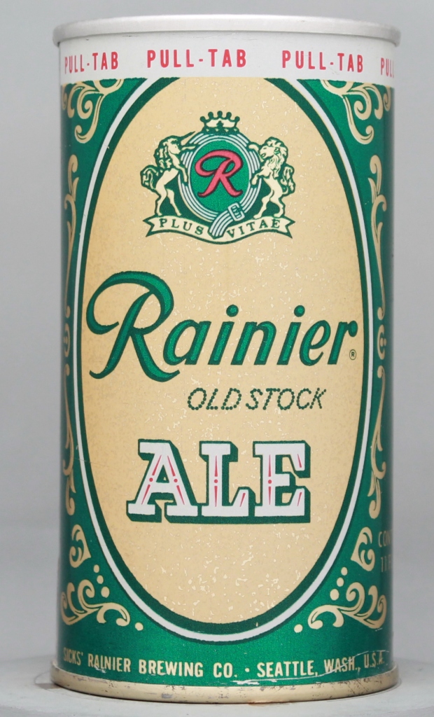 Rainier Old Stock Ale 11 Oz Zip Top Can