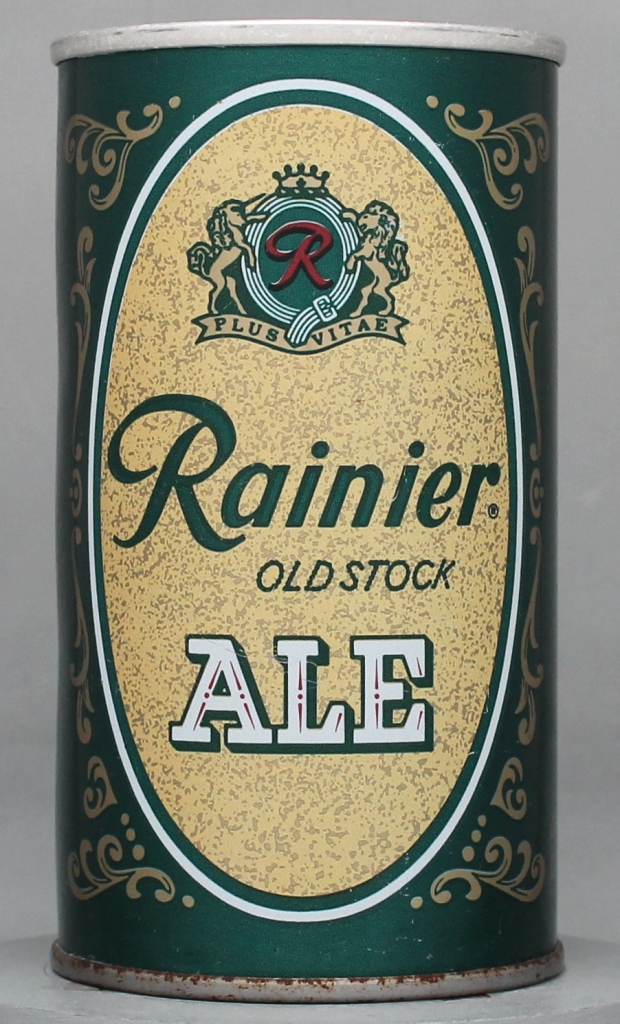 Rainier Old Stock Ale 12 Oz Tab Top Can