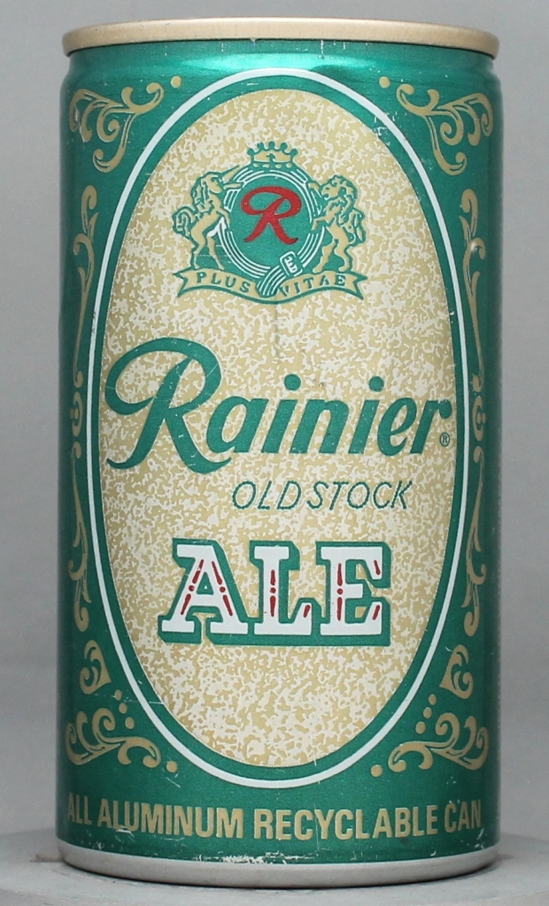 Rainier Old Stock Ale 12 Oz Tab Top Can