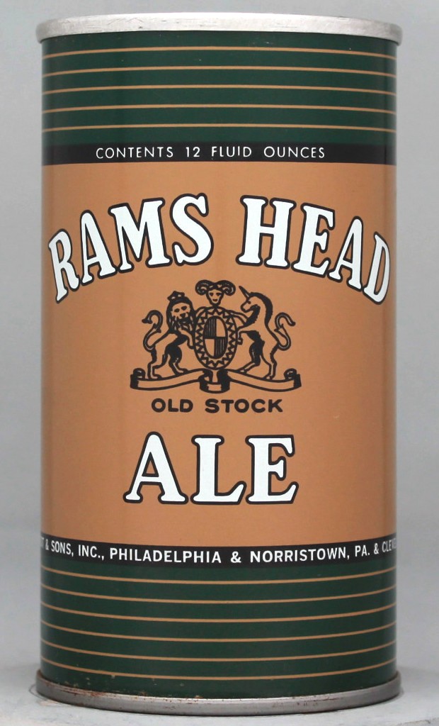 Rams Head Ale 12 Oz Tab Top Can