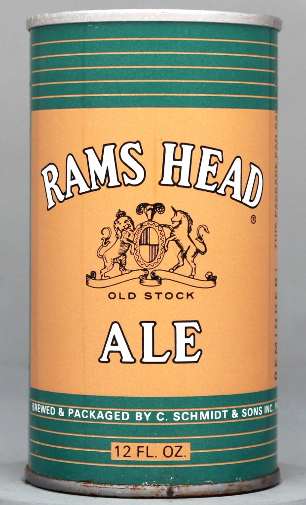 Rams Head Ale 12 Oz Tab Top Can