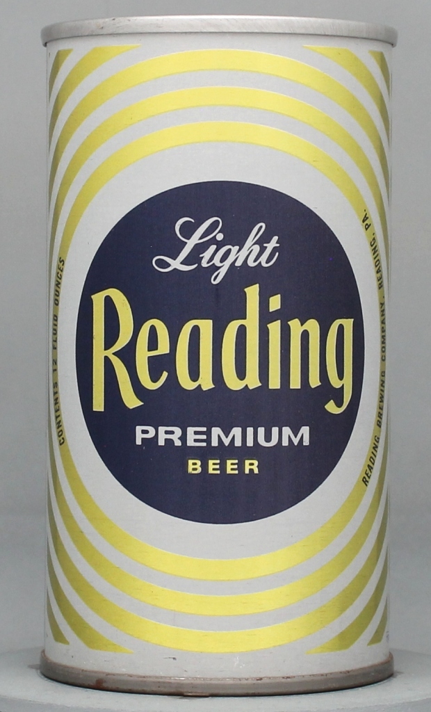 Reading Light Premium Beer 12 Oz Zip/Tab Top Can
