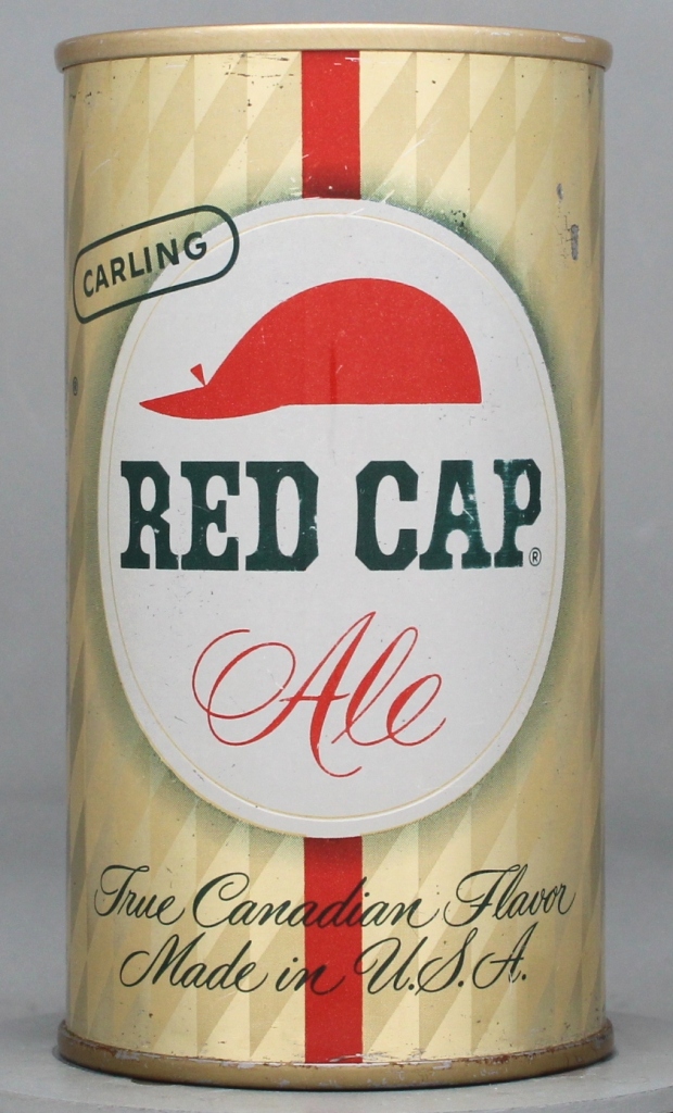 Red Cap, Carling Ale 12 Oz Tab Top Can