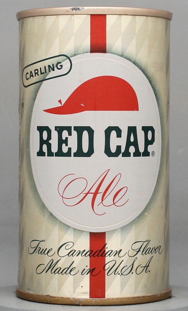 Red Cap, Carling Ale 12 Oz Tab Top Can