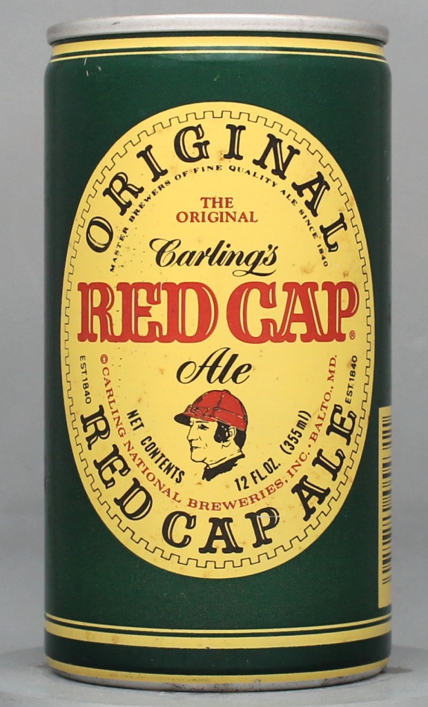 Red Cap Ale 12 Oz Tab Top Can
