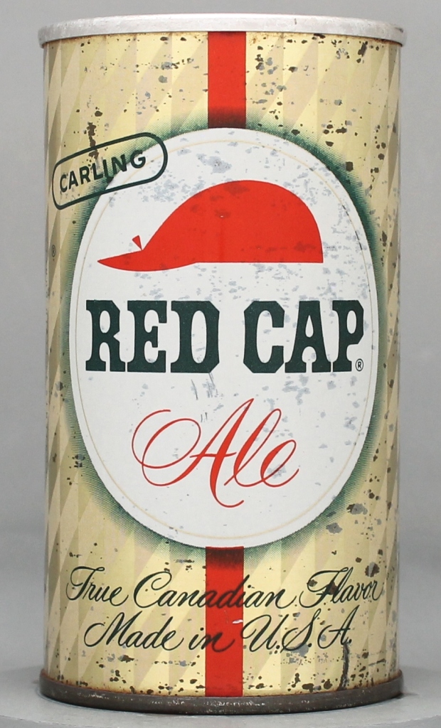 Red Cap, Carling Ale 12 Oz Zip Top Can