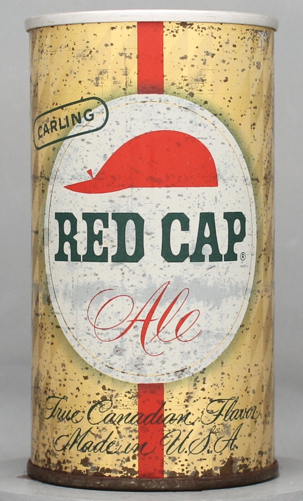 Red Cap, Carling Ale 12 Oz Tab Top Can