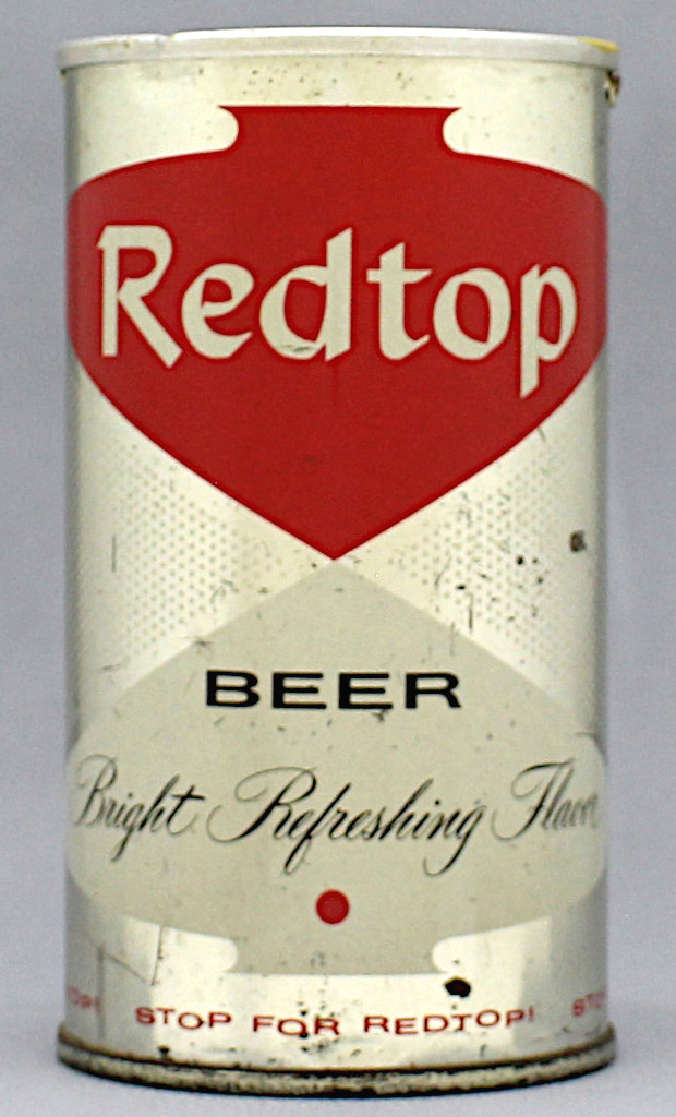 Redtop Beer 12 Oz Tab Top Can