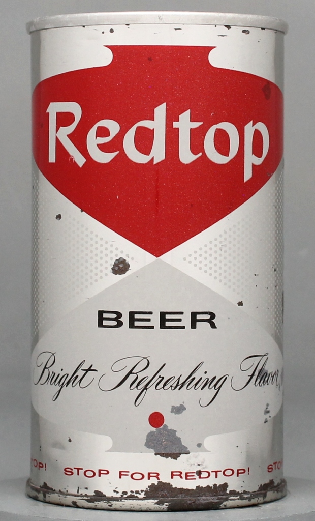 Red Top Beer 12 Oz Tab Top Can