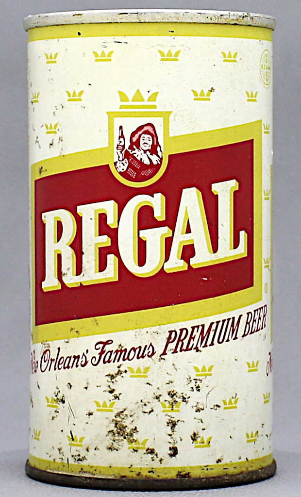 Regal New Orleans' Famous Premium Beer 12 Oz Tab Top Can