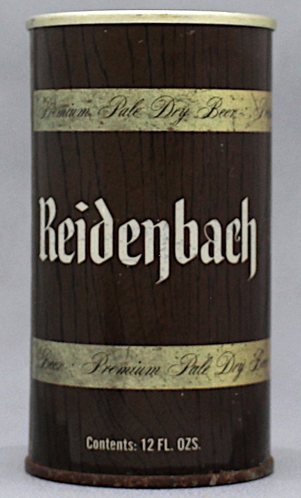 Reidenbach Premium Pale Dry Beer 12 Oz Tab Top Can