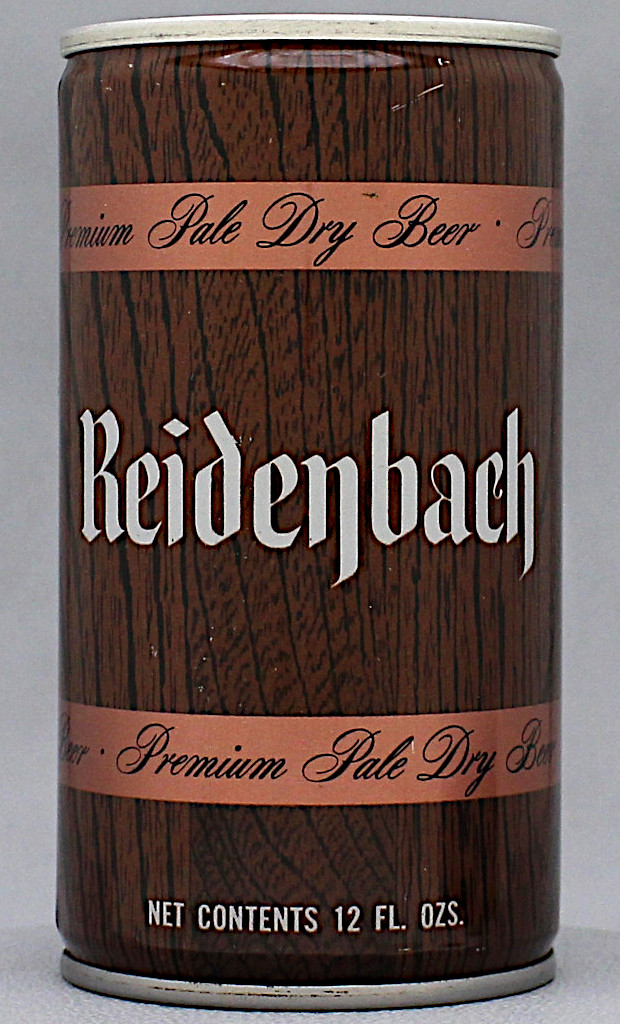 Reidenbach Premium Pale Dry Beer 12 Oz Tab Top Can
