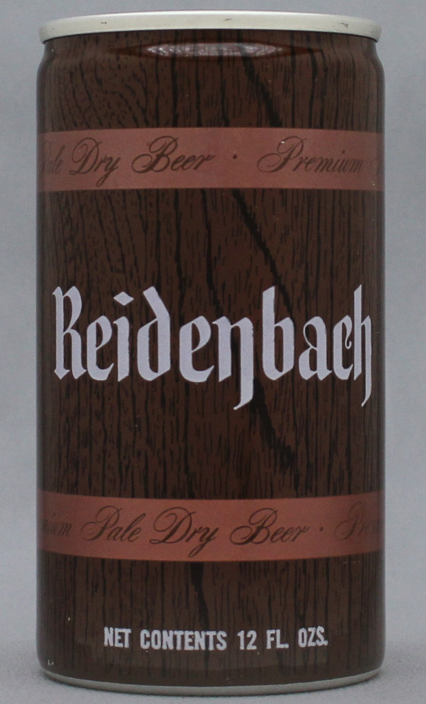 Reidenbach Premium Pale Dry Beer 12 Oz Tab Top Can