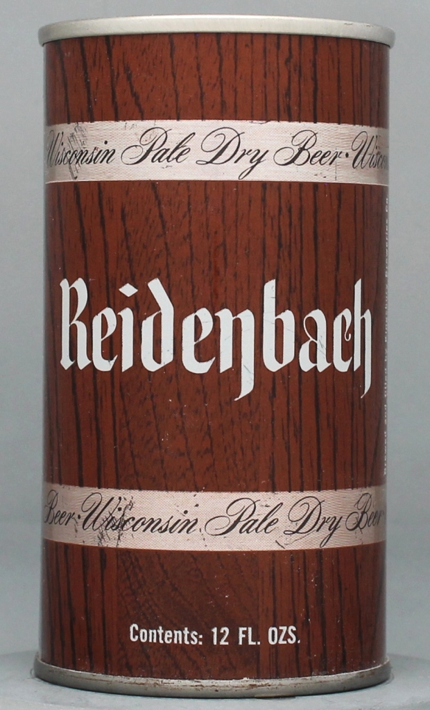 Reidenbach Wisconsin Pale Beer 12 Oz Tab Top Can