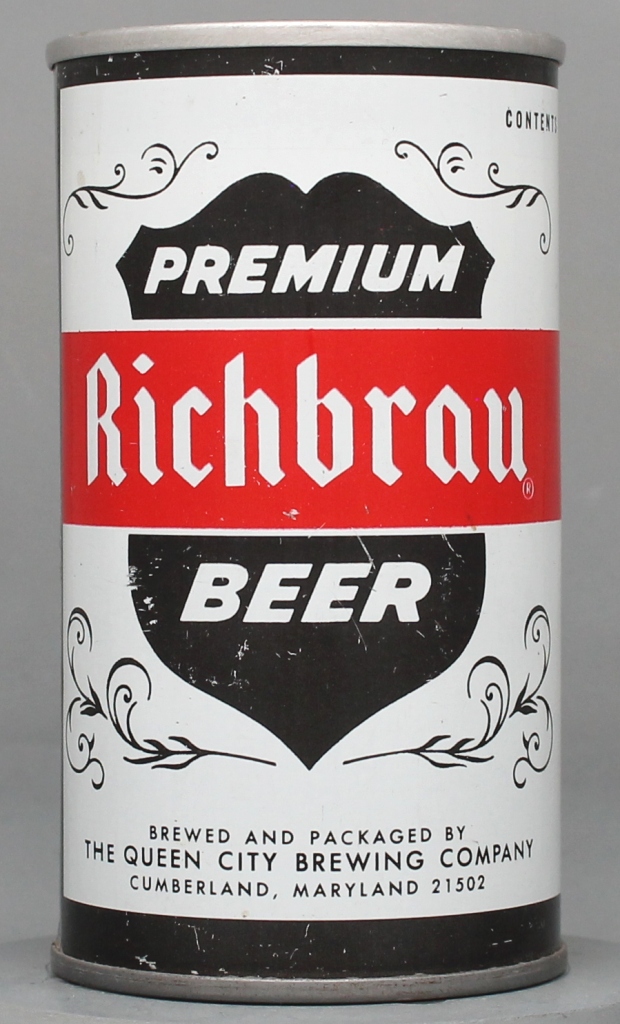 Richbrau Premium Beer 12 Oz Tab Top Can