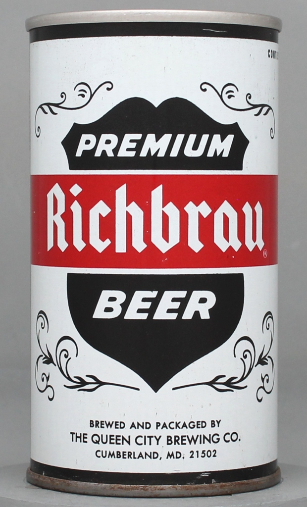 Richbrau Premium Beer 12 Oz Tab Top Can