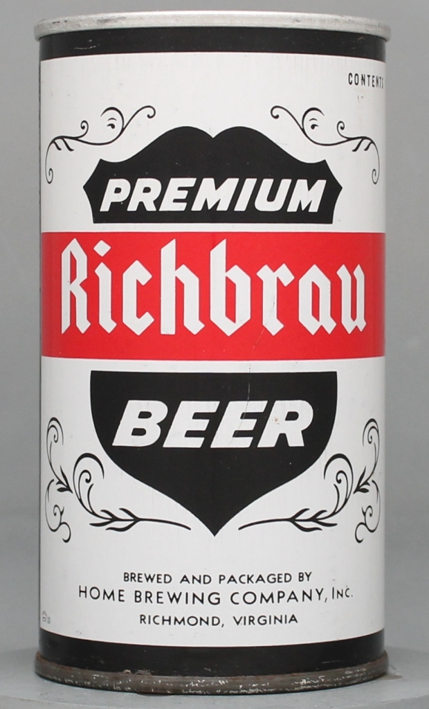Richbrau Premium Beer 12 Oz Tab Top Can