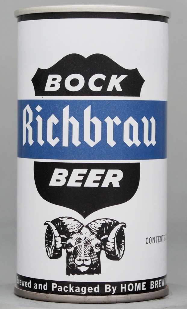 Richbrau Bock 12 Oz Tab Top Can