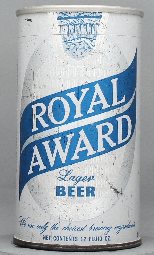 Royal Award Lager Beer 12 Oz Tab Top Can