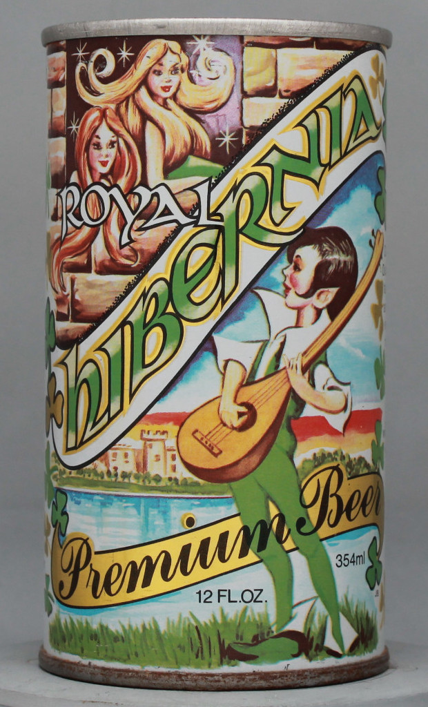 Royal Hibernia Premium Beer 12 Oz Tab Top Can