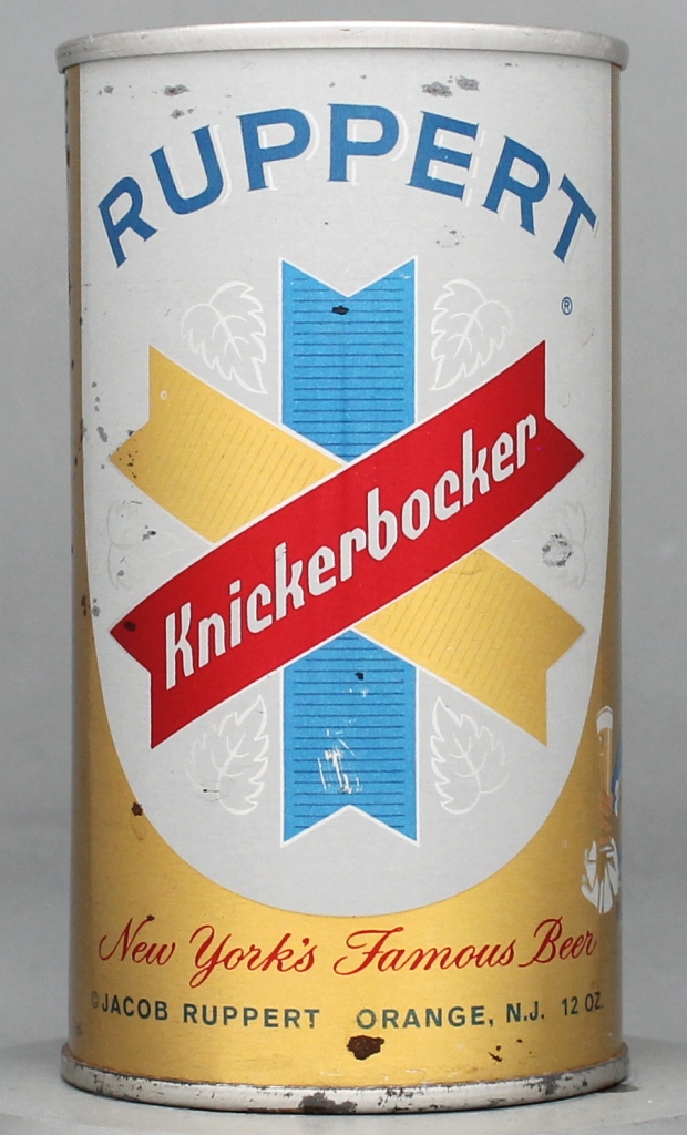 Ruppert Knickerbocker Beer 12 Oz Tab Top Can