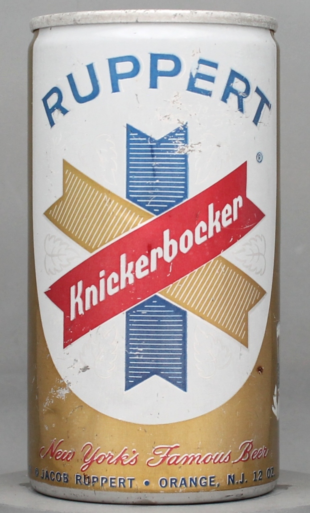 Ruppert Knickerbocker Beer 12 Oz Tab Top Can