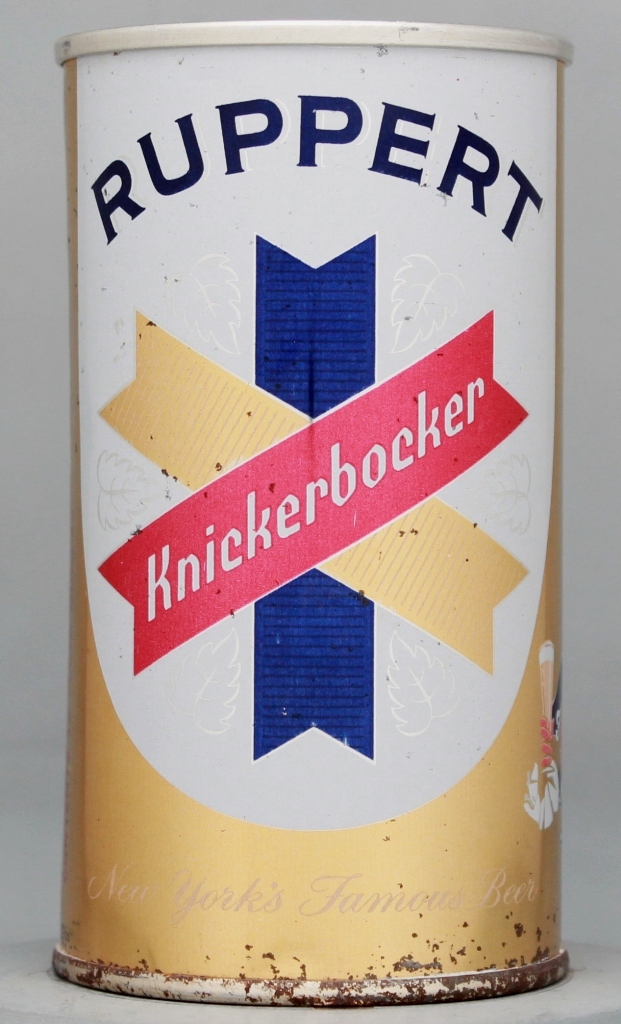 Ruppert Knickerbocker Beer 12 Oz Zip Top Can