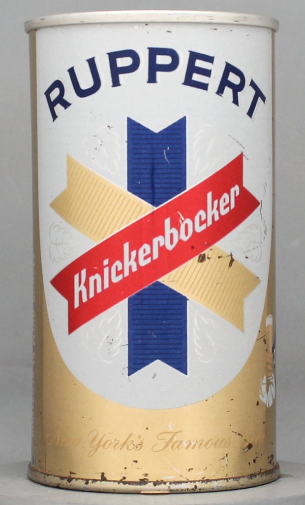 Ruppert Knickerbocker Beer 12 Oz Zip Top Can