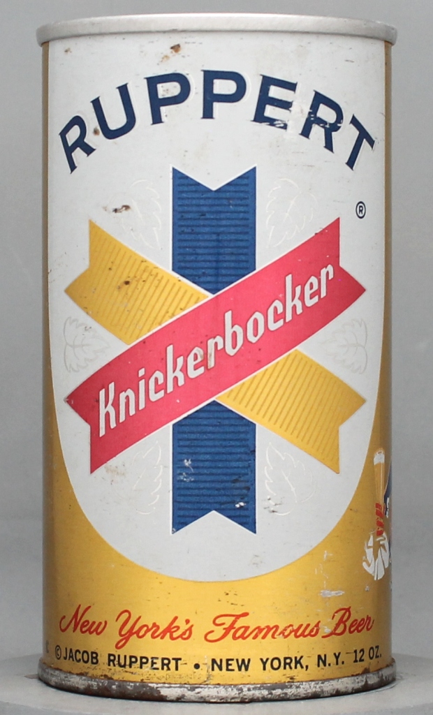 Ruppert Knickerbocker Beer 12 Oz Tab Top Can