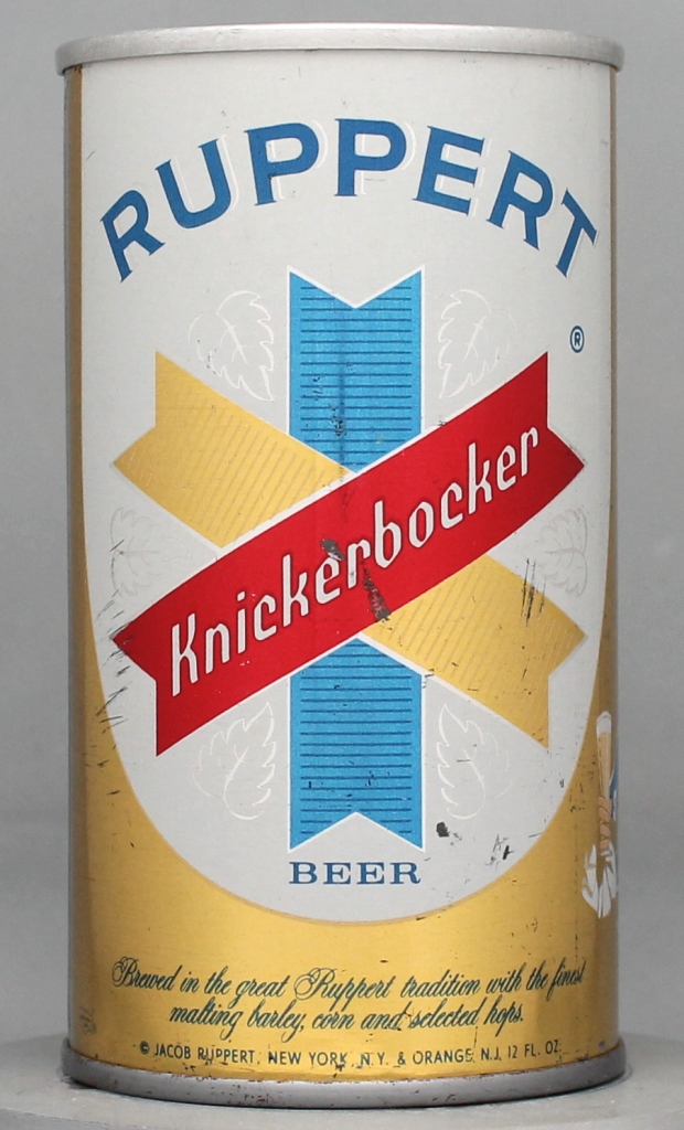 Ruppert Knickerbocker Beer 12 Oz Tab Top Can