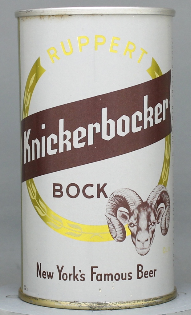 Ruppert Knickerbocker Bock 12 Oz Zip Top Can