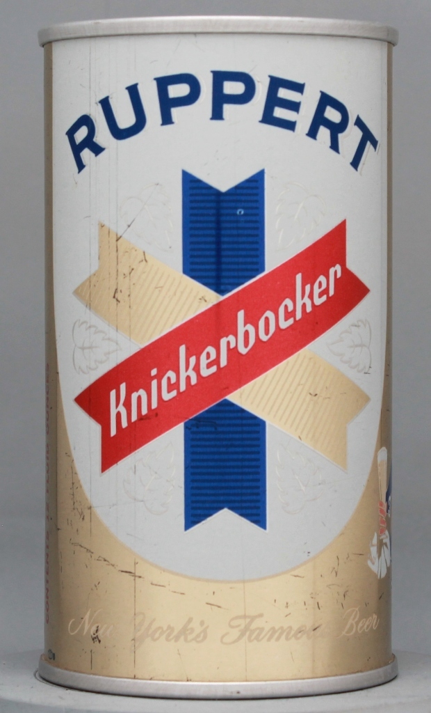 Ruppert Knickerbocker New York's Famous Beer 12 Oz Tab Top Can