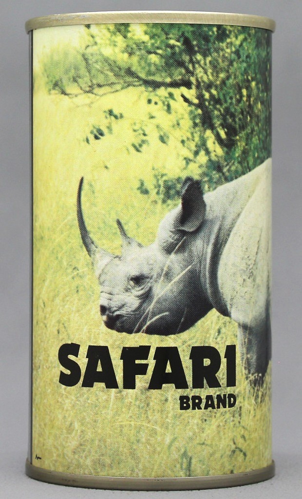 Safari Brand Beer 12 Oz Tab Top Can