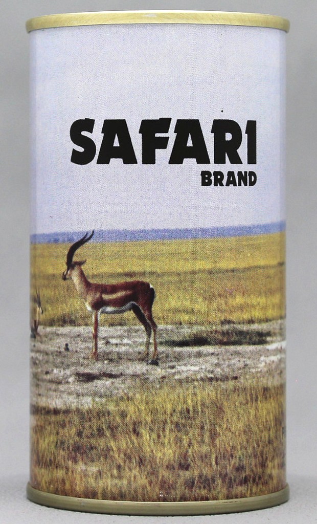 Safari Brand Beer 12 Oz Tab Top Can