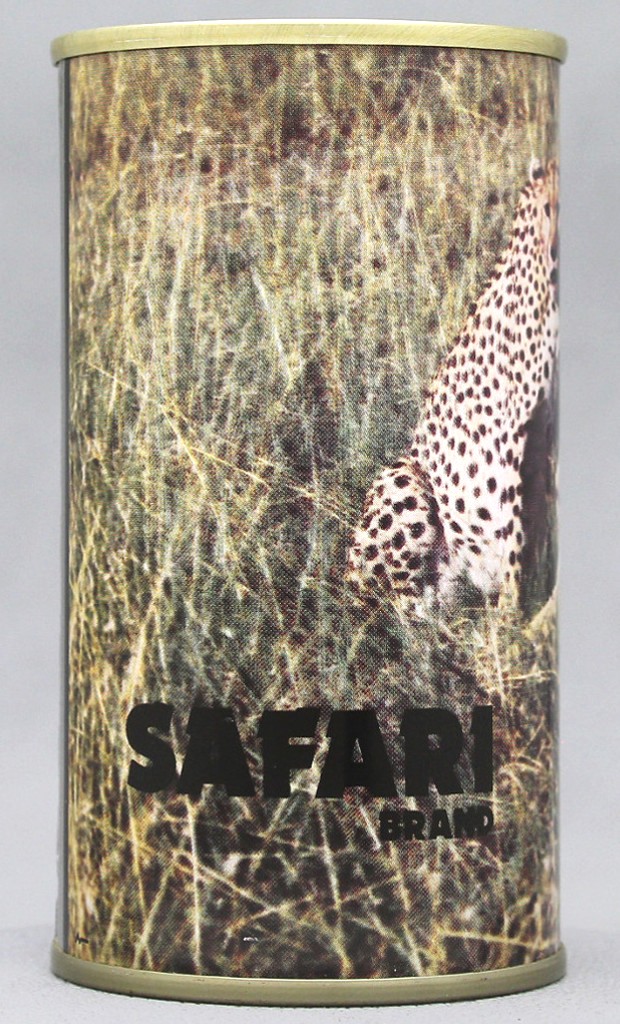 Safari Brand Beer 12 Oz Tab Top Can