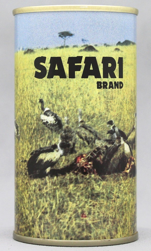 Safari Brand Beer 12 Oz Tab Top Can