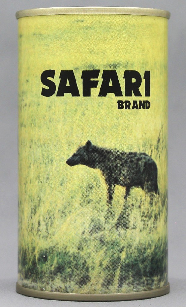 Safari Brand Beer 12 Oz Tab Top Can