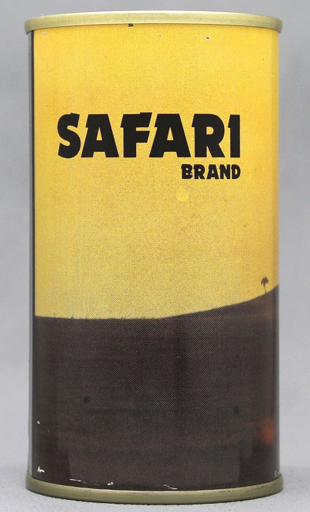Safari Brand Beer 12 Oz Tab Top Can