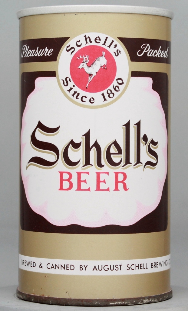 Schell's Beer 12 Oz Zip/Tab Top Can