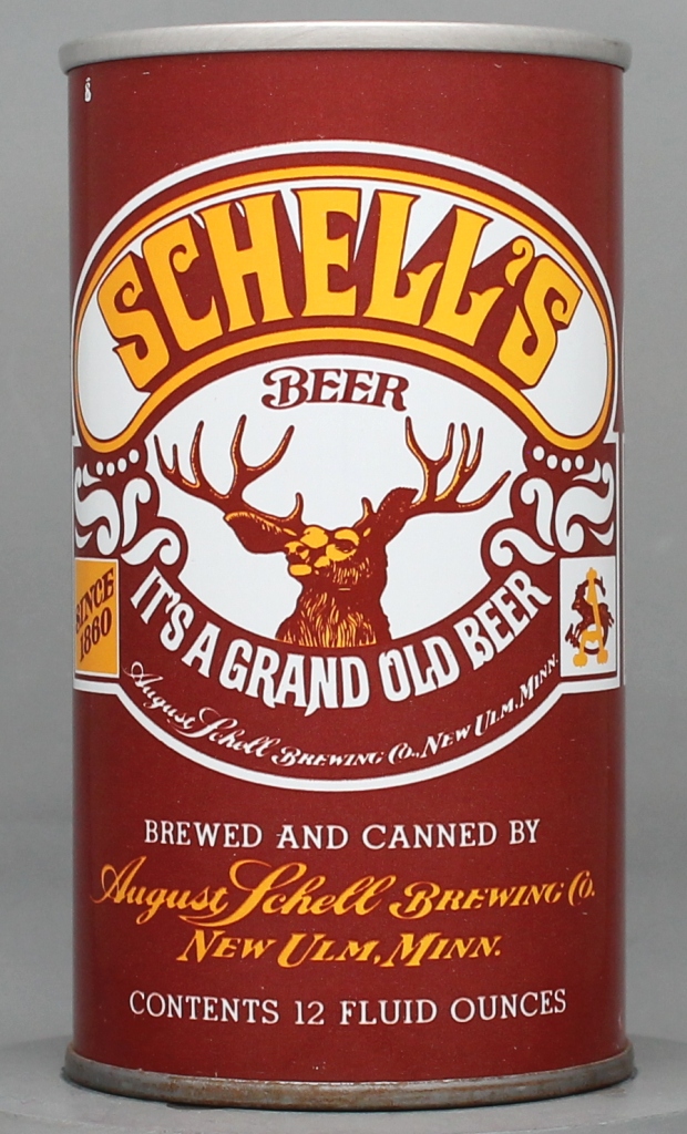 Schell's Beer 12 Oz Tab Top Can